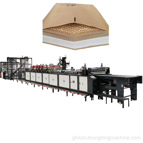 China Kraft Paper Air Bubble Mailing Bag Making Machine Supplier